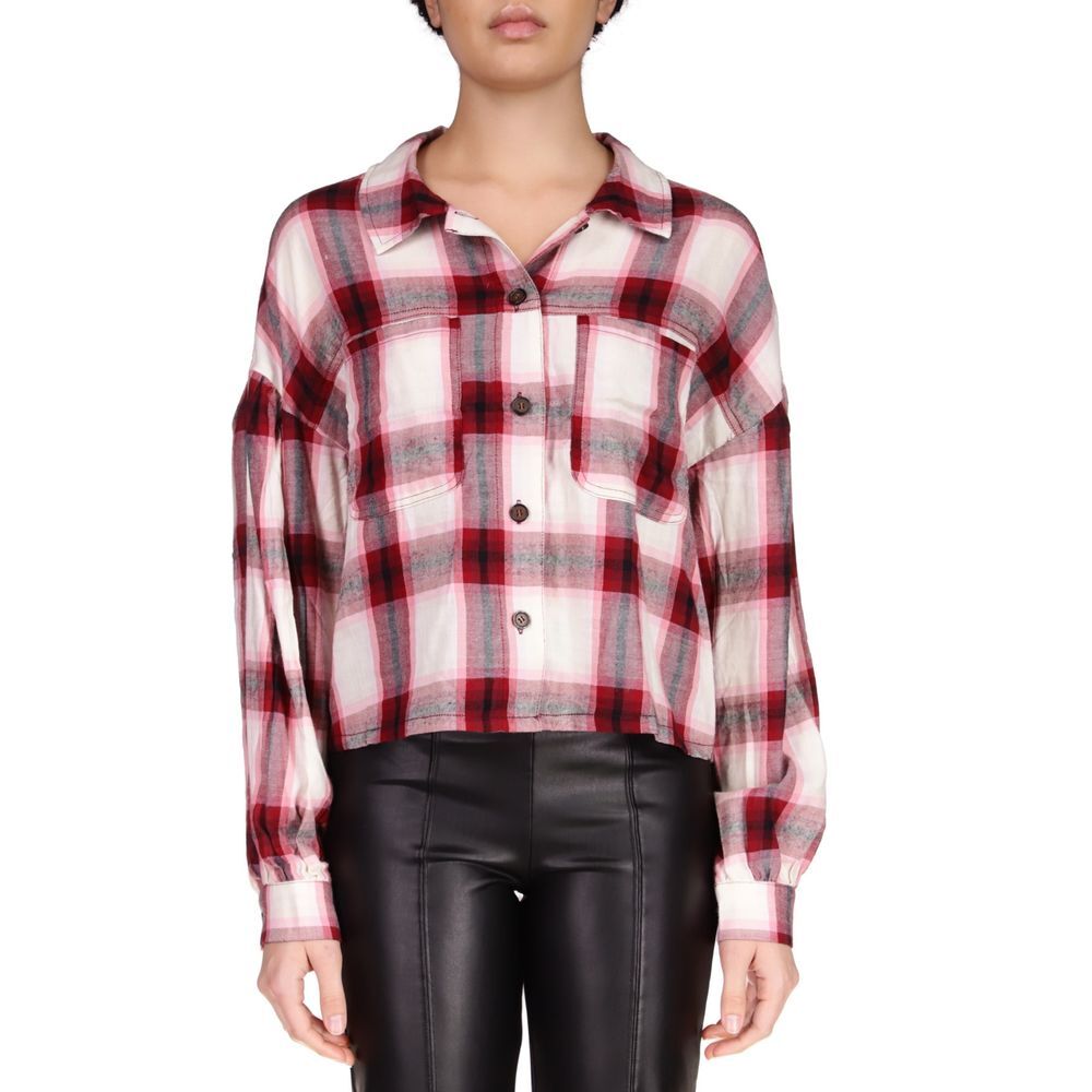 Sanctuary Plaid Button Down Size XXS